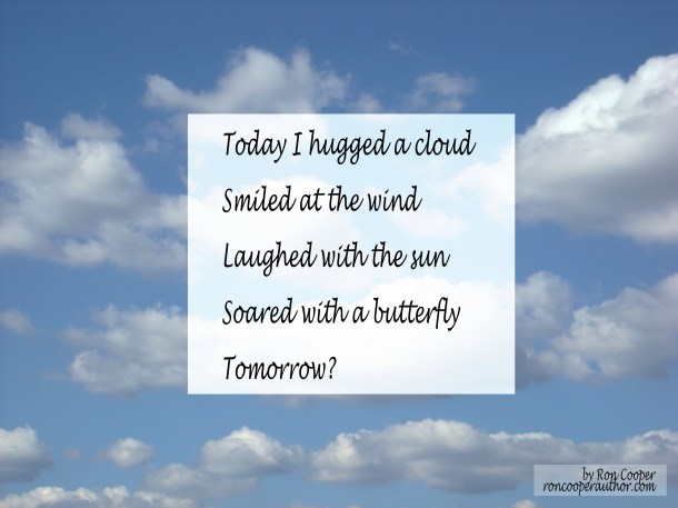 Today I hugged a cloud